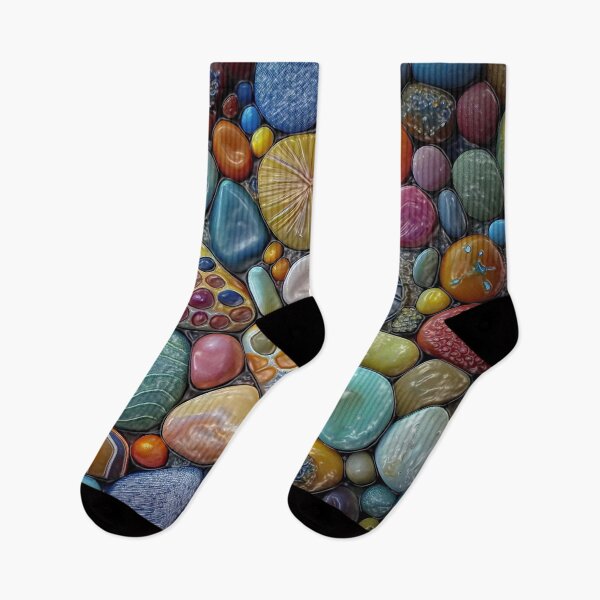 Item preview,  Abstract Beach Pebbles 1 designed and sold by Rocky Mountain Artistry.