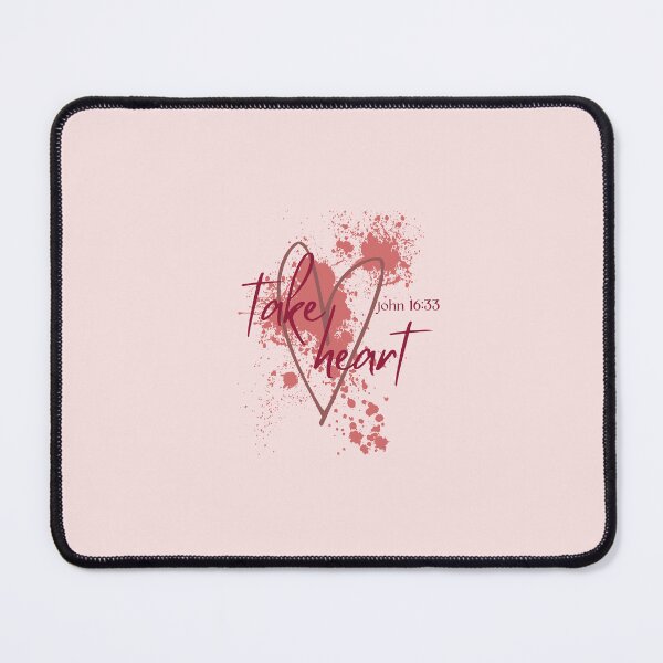 Item preview, take heart - john 16:33 designed and sold by linehasadream.
