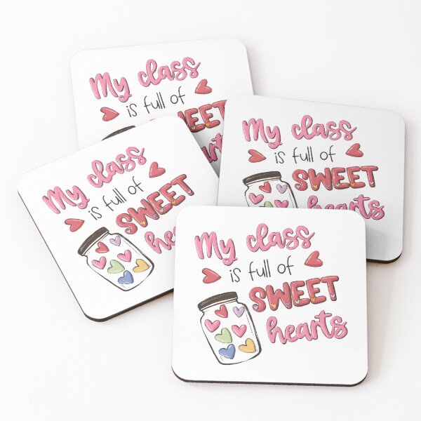 Item preview, My Class is Full of Sweet Hearts, Valentine's Day designed and sold by printify.