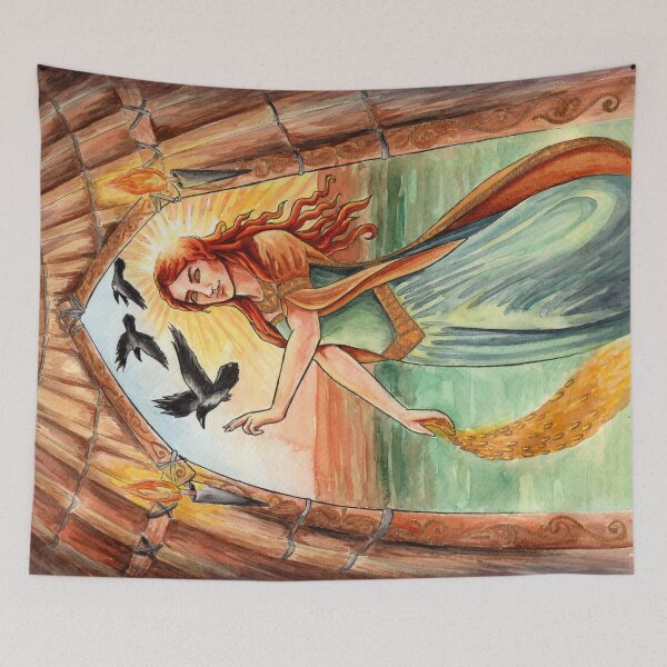 Item preview, Arrival of Macha designed and sold by banshee-arts.
