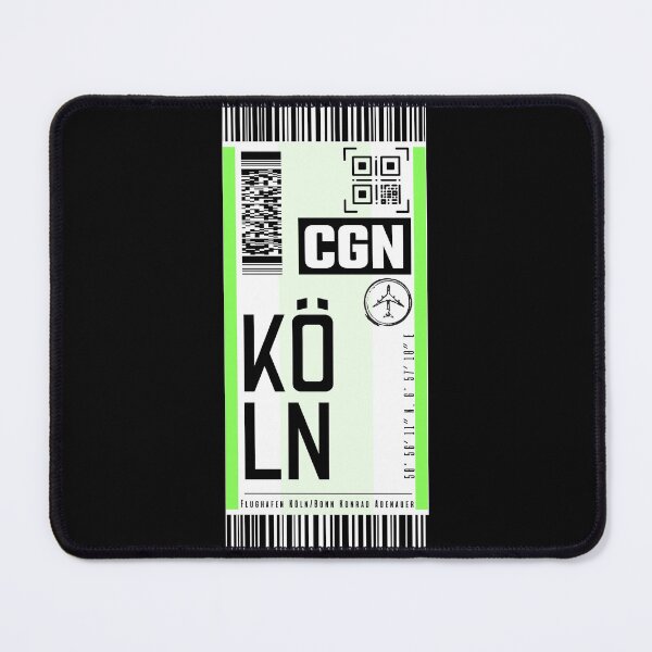 Item preview, COLOGNE KOLN CGN classic luggage tag stickers designed and sold by LeddsoDello.