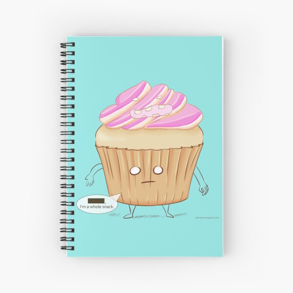 Sassy Cupcake Spiral Notebook