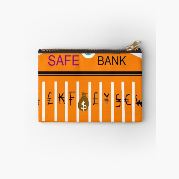 Item preview, Orange Safe Bank Pattern designed and sold by 3triadstore.