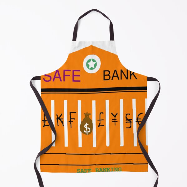 Item preview, Orange Safe Bank Pattern designed and sold by 3triadstore.