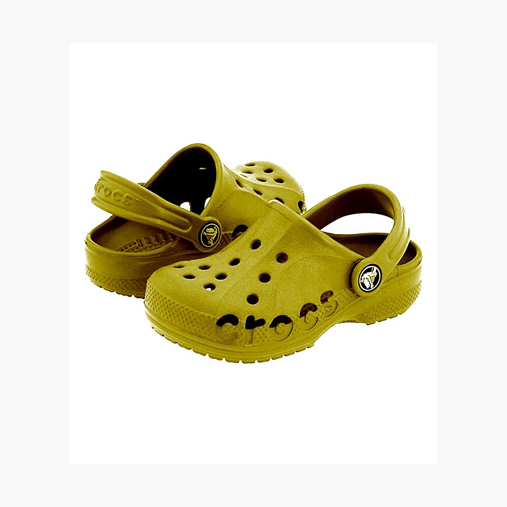 crocs jaune