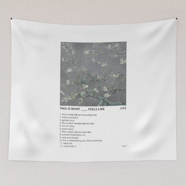 Item preview, JVKE - This Is What ____ Feels Like Poster designed and sold by GeeksTee.