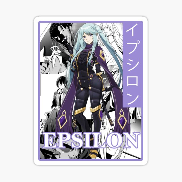 Epsilon - Kage no Jitsuryokusha ni Naritakute Sticker for Sale by  EpicScorpShop