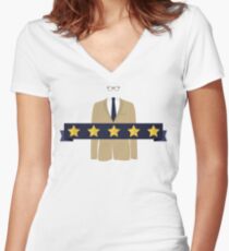 Review - Comedy Central - Forrest MacNeil Women's Fitted V-Neck T-Shirt