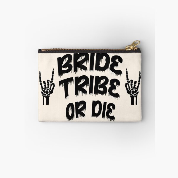 Item preview, BRIDE TRIBE OR DIE - SKELETON hardcore HANDS - original design designed and sold by marina ralston.