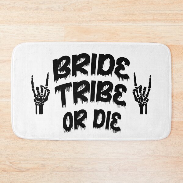 Item preview, BRIDE TRIBE OR DIE - SKELETON hardcore HANDS - original design designed and sold by marina ralston.