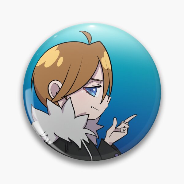 Item preview, Dillon Vampire Chiki Button designed and sold by RedLenai.
