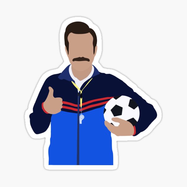 ted lasso-believe merch Sticker