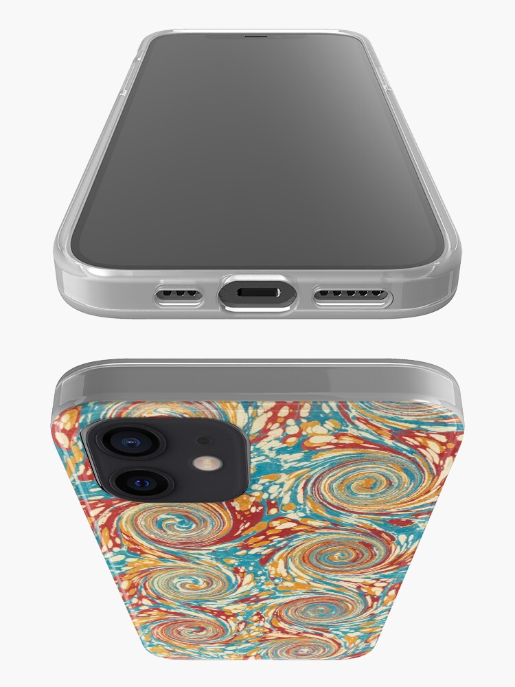 Alternate view of Book art: marbled endpapers – State Library Victoria iPhone Case & Cover