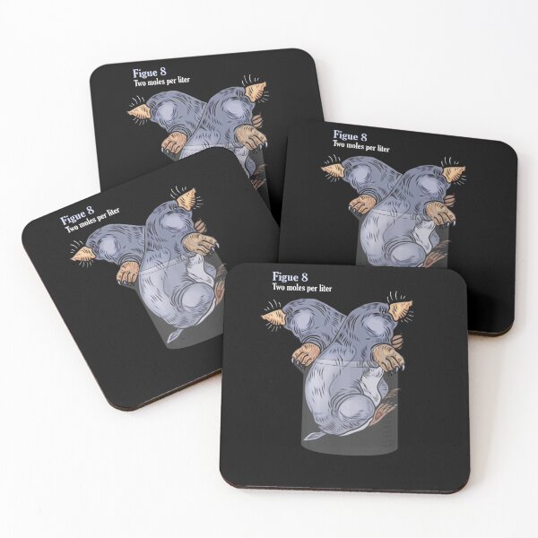Item preview,  Two Moles Per Liter Funny designed and sold by loutfileo.
