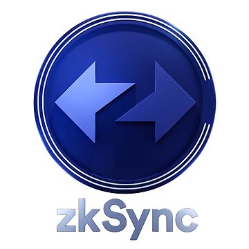 zkSync logo and coin with font