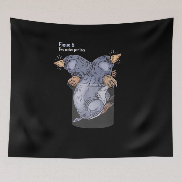 Item preview,  Two Moles Per Liter Funny designed and sold by loutfileo.