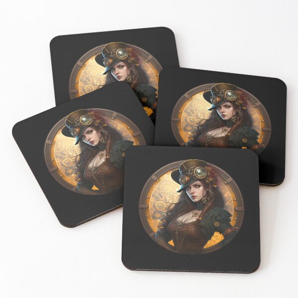 Item preview, Steampunk Girl - Victorian Era Industrial Science Fiction designed and sold by Styrman.