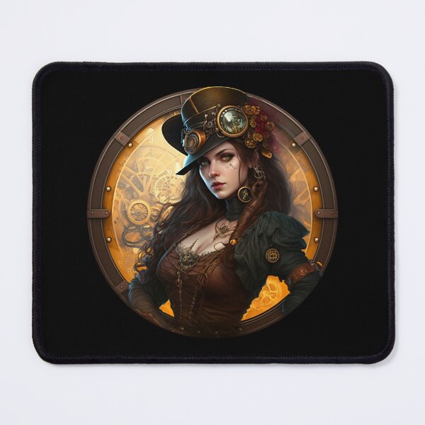 Item preview, Steampunk Girl - Victorian Era Industrial Science Fiction designed and sold by Styrman.