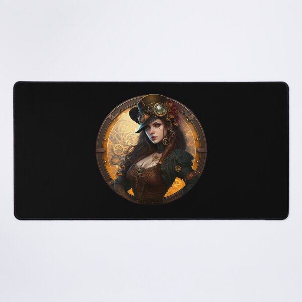 Item preview, Steampunk Girl - Victorian Era Industrial Science Fiction designed and sold by Styrman.