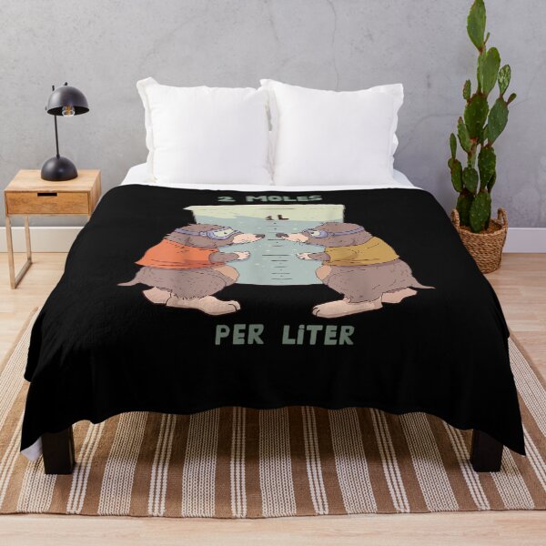 Item preview, Two Moles Per Liter Funny designed and sold by loutfileo.
