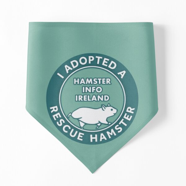 PETS - Hamster Info Ireland HII Adoption Adopt Don't Shop Charity Logo Pet Bandana