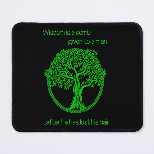 Item preview, The Tree of Life, crann bethadh, nordic yggdrasil - Wisdom is a comb - Irish saying designed and sold by Danicus666.
