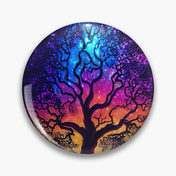 Item preview, Magical Tree -  Tree of cosmic wonder ✨  designed and sold by AkaArtGenerator.