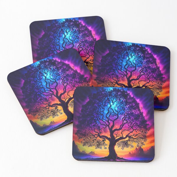 Item preview, Magical Tree -  Tree of cosmic wonder ✨  designed and sold by AkaArtGenerator.
