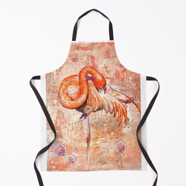 Item preview, Flamingo Acrylic Texture designed and sold by VictoriaMit.