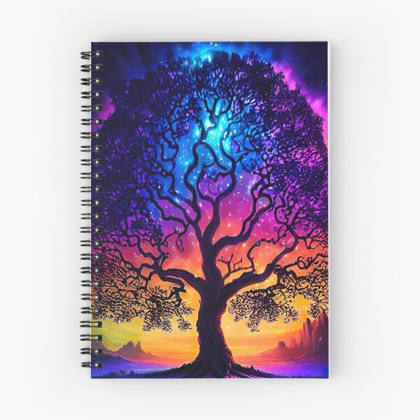 Item preview, Magical Tree -  Tree of cosmic wonder ✨  designed and sold by AkaArtGenerator.