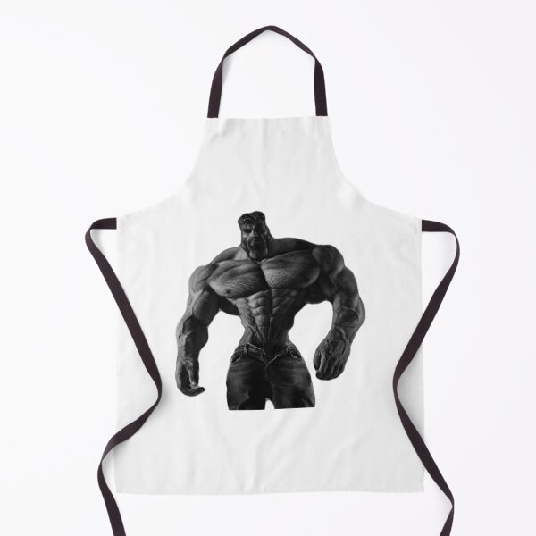 Giga Chad Aprons for Sale