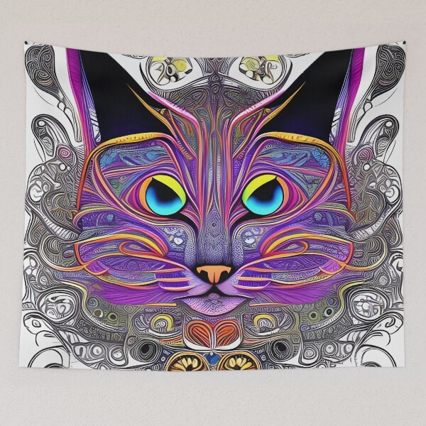 Item preview, Silver Garden Rainbow Cat. designed and sold by DEKA777.
