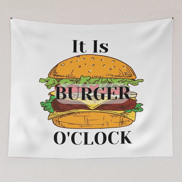 Item preview, Burger O'Clock designed and sold by RedNeo.