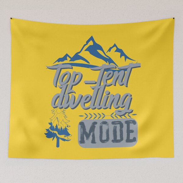 Item preview, top-tent dwelling mode, forest river sun inside tree pine designed and sold by movie-popcorn.