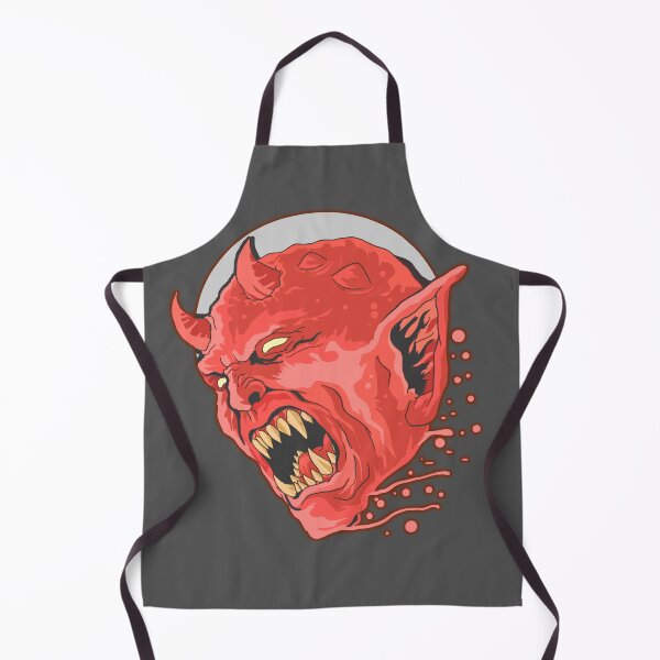 Item preview, Wild Beast scary devil face theme party design for celebrants designed and sold by AssamFT.