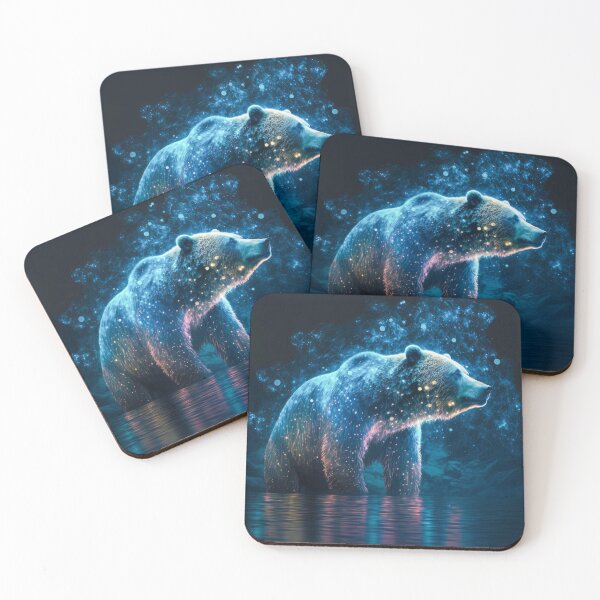 Aperçu de l'œuvre Ours luminescent créée et vendue par Firefly Imaginarium.