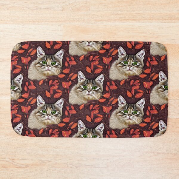 Item preview, Cat In Leaves designed and sold by gramizzia.