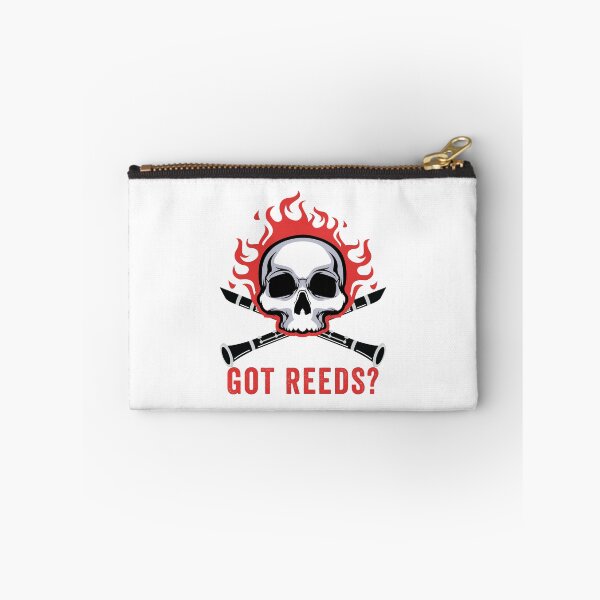 Item preview, Got Reeds? Skull With Clarinet designed and sold by NewDayDesigns.