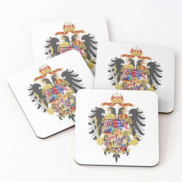 Item preview, Greater Coat of Arms of Leopold II and Francis II, Holy Roman Emperors designed and sold by HeraldryCabinet.