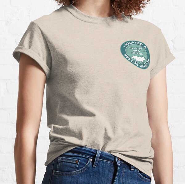 APPAREL - Hamster Info Ireland HII Adoption Adopt Don't Shop Charity Logo Classic T-Shirt