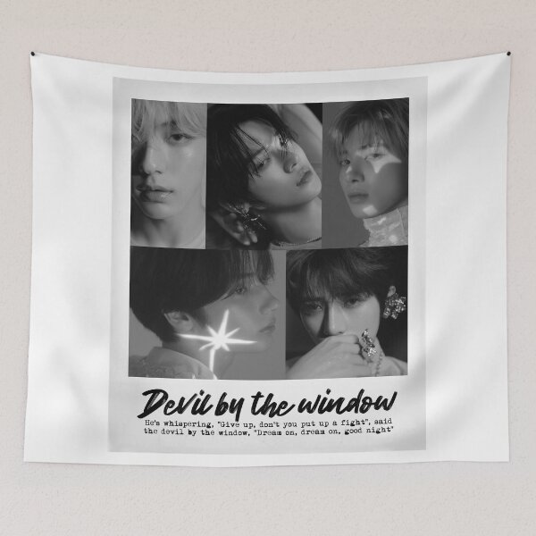 Item preview, TXT - Devil by the window designed and sold by mymikrokosmos.