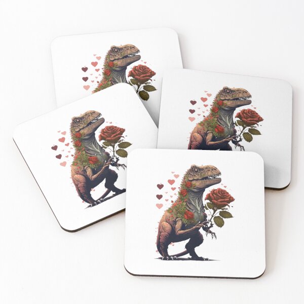 Item preview, Valentines Day Dinosaur I Steal Hearts Boys Men Love T Rex designed and sold by OTA01.