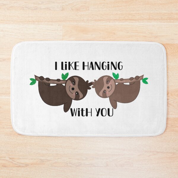 Item preview, I Like Hanging With You - hanging sloths designed and sold by Orchyd.