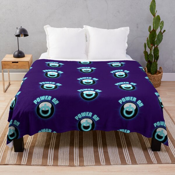 Item preview, Blue Power On! designed and sold by TJDraws.