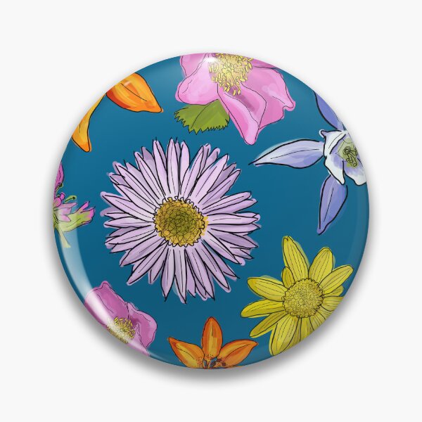 Artikelvorschau, Wildblumenmuster entworfen und verkauft von Lindsey McDonald.