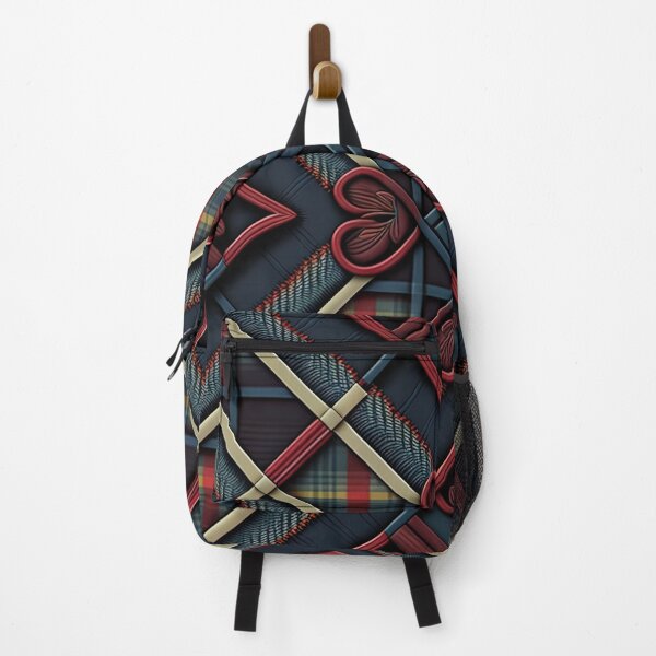 Item preview, Blue Red Heart Plaid pattern tartan designed and sold by Juliascutecornr.