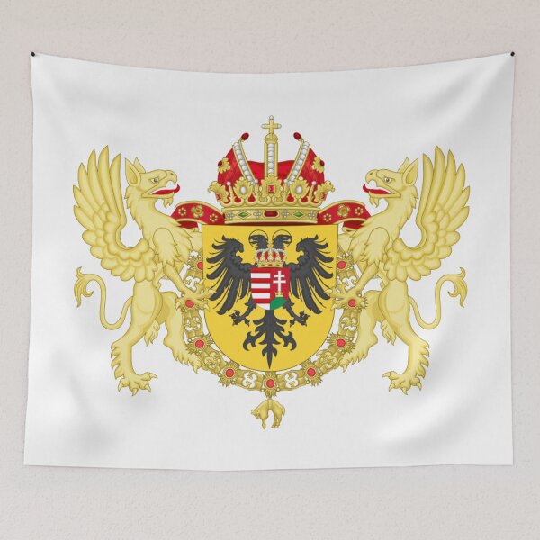 Item preview, Ornamented Coat of Arms of Joseph I, Holy Roman Emperor designed and sold by HeraldryCabinet.