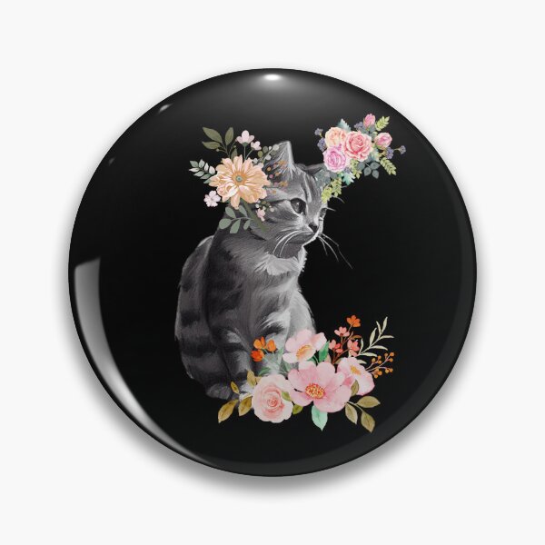 Artikelvorschau, Katze und Botanik Blumen Rosen entworfen und verkauft von Trucker10.
