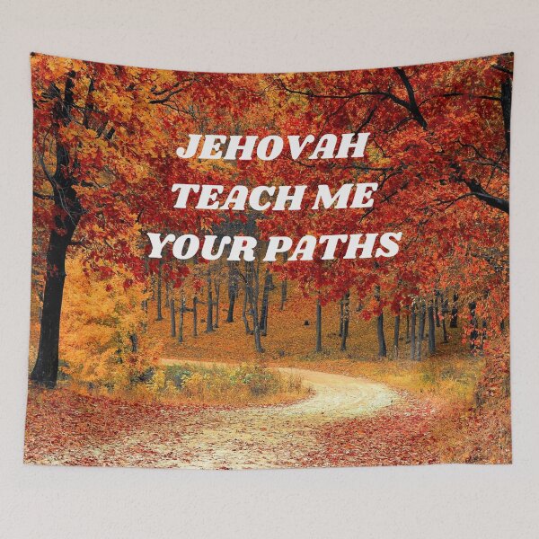 Item preview, JEHOVAH TEACH ME YOUR PATHS designed and sold by Bebeautiful305.