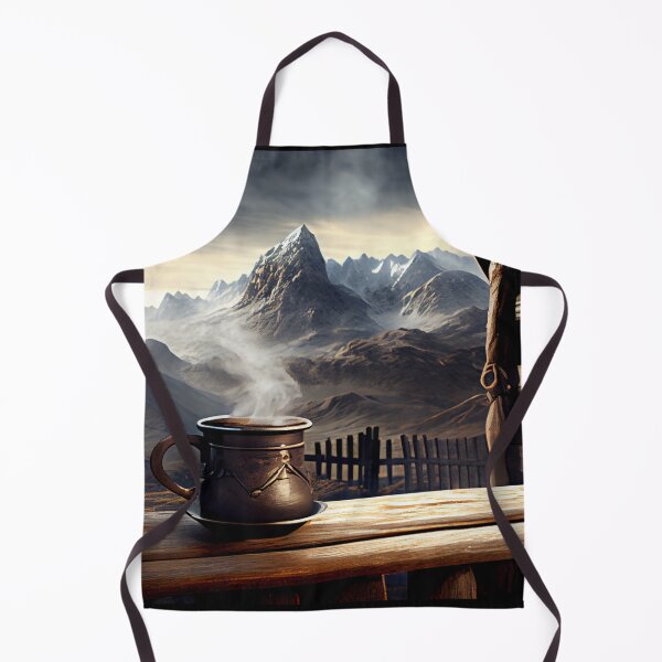 Item preview, Hot Coffee & Adventure Awaits designed and sold by LukeAiWalker.